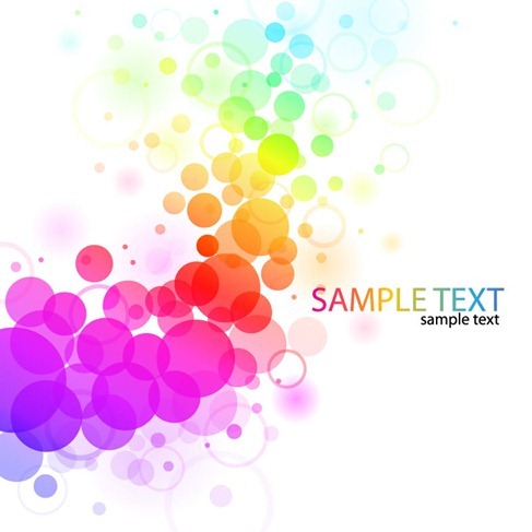 Vector Abstract Colorful Background