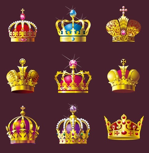 Crown Vector Set