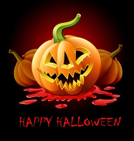 Happy Halloween Vector Graphic