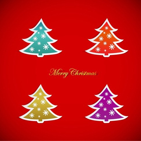 Christmas Tree Vector Graphics