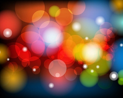 Colorful Bokeh Background