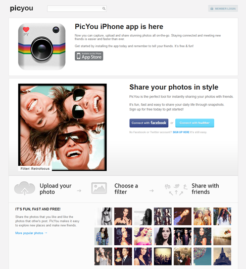 picyou homepage