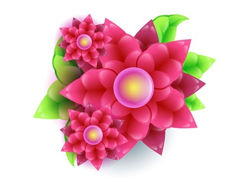 Abstract Vector Flower