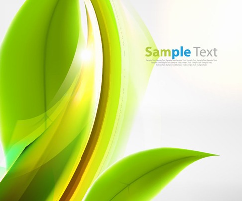 Abstract Green Vector Background