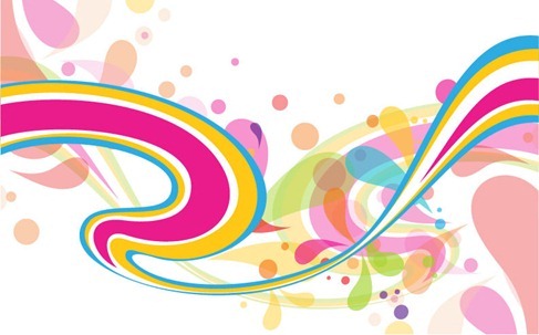 Abstract Colorful Vector Background