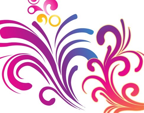 Colorful Swirls Background