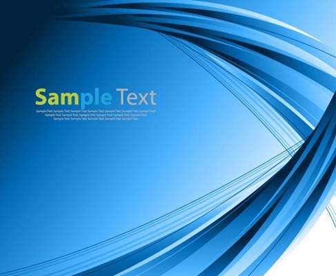 Abstract Blue Vector Background