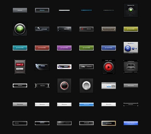 Big Button Collection 250 Free Photoshop Files preview05