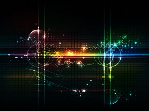 Abstract Futuristic Background Vector Art