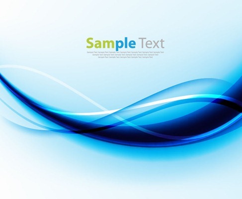 Abstract Awesome Blue Background Vector Illustration