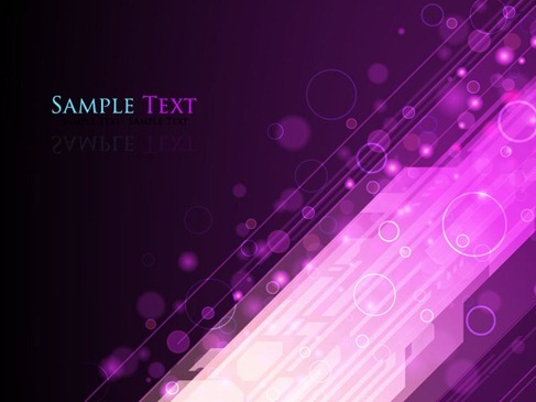 Abstract Lights Purple Background Vector Graphic