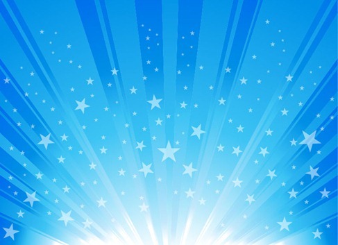 Exploding Star Burst Background Vector Graphic