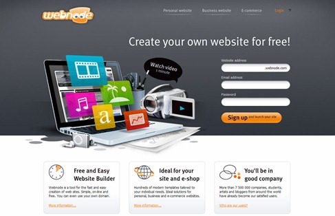 webnode- 10 Best Online Website Builders to Create Free Websites