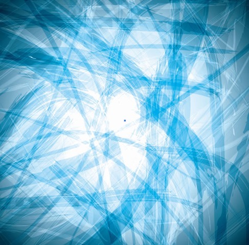 Abstract Blue Mess Vector Background