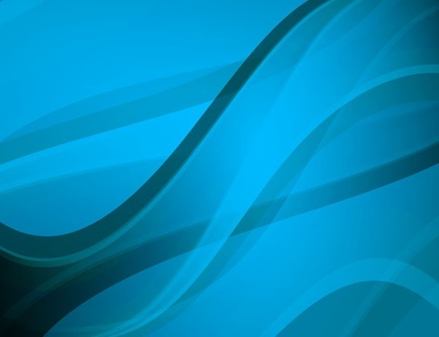 Abstract Blue Wave Design Vector Art