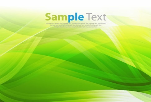 Abstract Green Background Vector Graphic Art