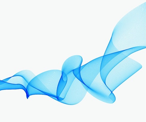 Abstract Design Background Blue Wave Vector Graphic