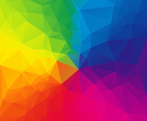 Abstract Colorful Vector Graphic Art