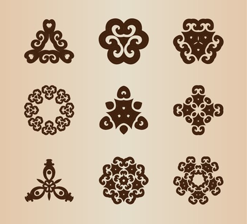 Vector Retro Style Design Elements