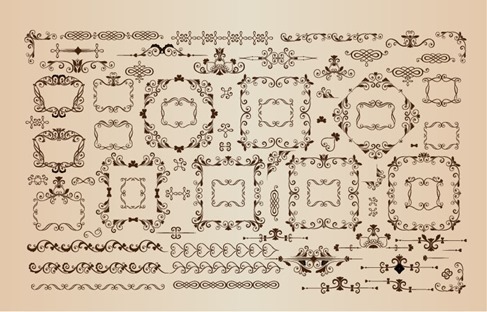 Vector Collection Decorative Design Elements