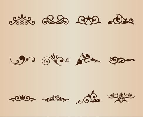 Vector Set Decorative Design Elements