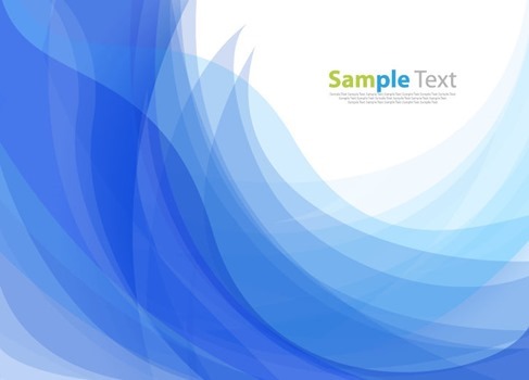 Abstract Blue Background Vector Illustration for Design