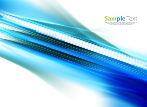 Abstract Blue Motion Background Vector Illustration