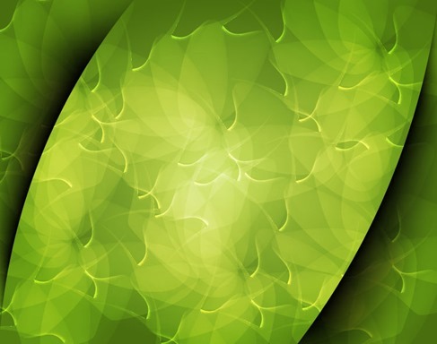 Abstract Green Art Background Vector Illustration