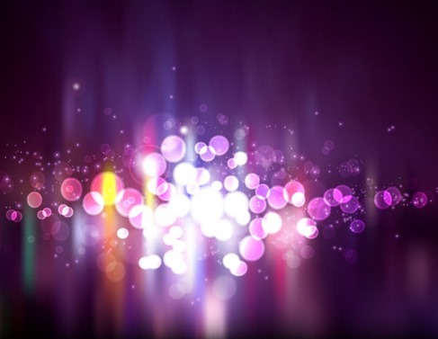 Blurry Light Purple Abstract Background Vector Illustration