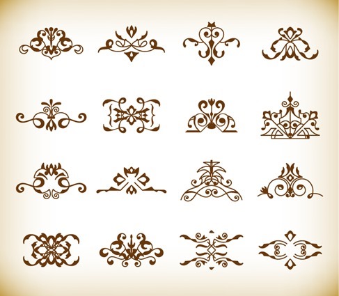 Decorative Design Elements Vector Set