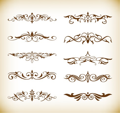 Decorative Elements Vector Set for Your Design