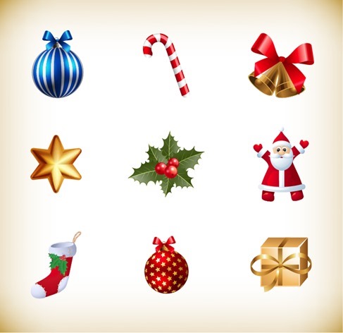 Christmas Small Icon Vector Collection