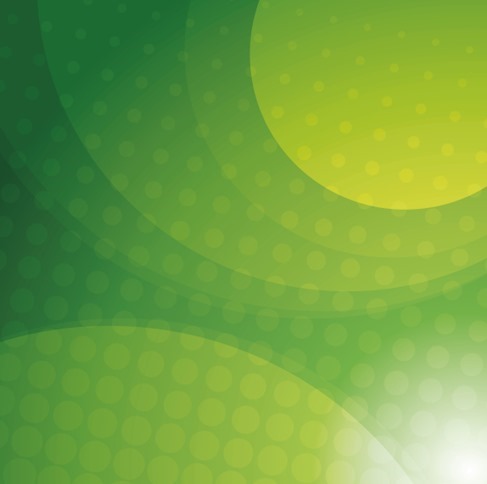 Vector Illustration of Green Abstract Background