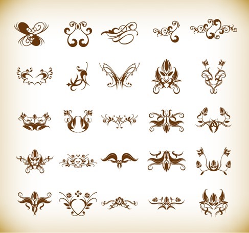 Set of Vector Graphic Elements for Design