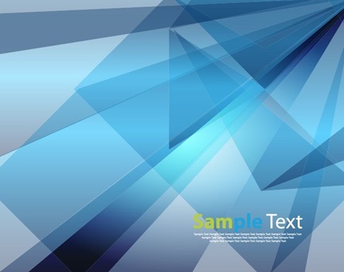 Blue Abstract Design Background Illustration Vector