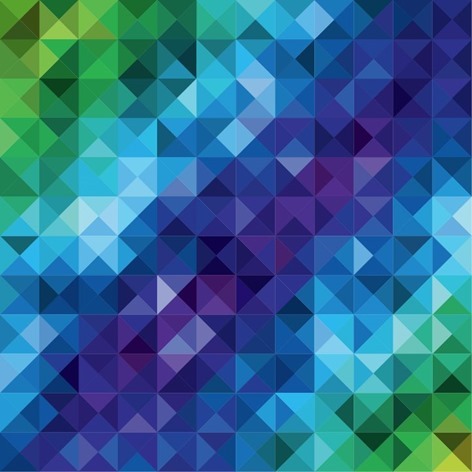 Colorful Mosaic Pattern Abstract Background Vector Illustration