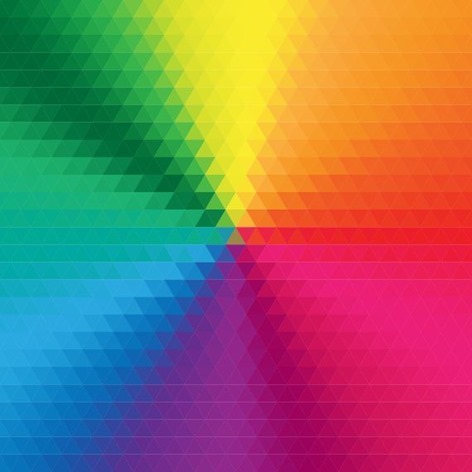 Colorful Geometric Background Vector Illustration