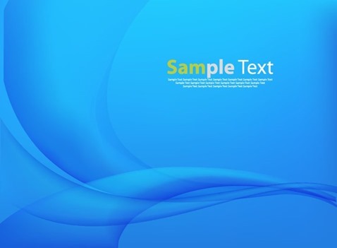 Vector Blue Abstract Design Background Illustration