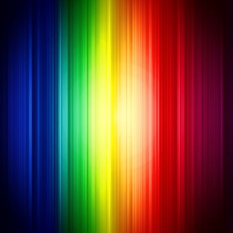 Abstract Rainbow Colorful Vertical Striped Vector Background