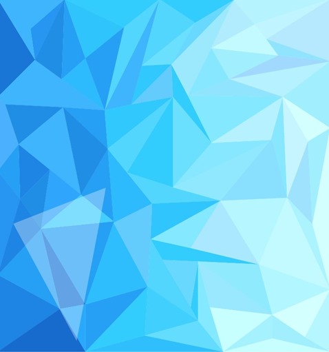 Blue Low Poly Design Abstract Background Vector Illustration