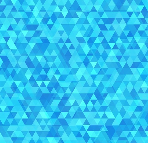 Blue Mosaic Vector Background