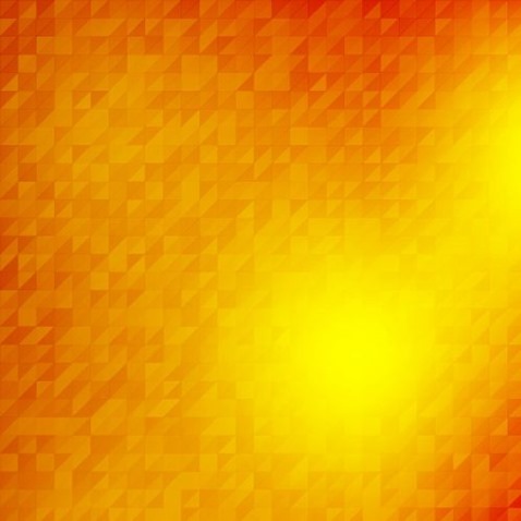 Yellow-Mosaic-Vector-Background