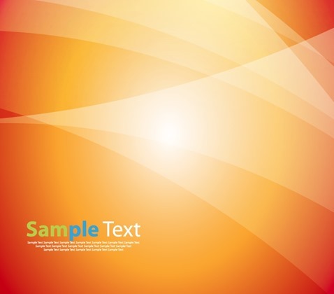 Abstract Orange Background Vector Illustration