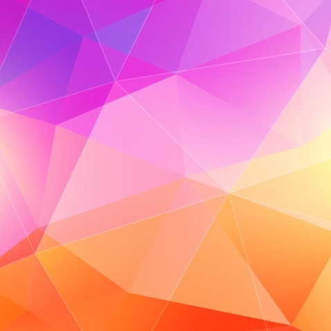 Abstract Vector Polygonal Background