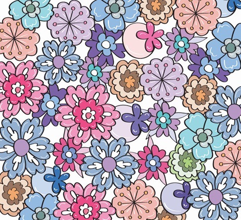 Free Flower Pattern Vector