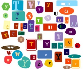 Free Vector Alphabet