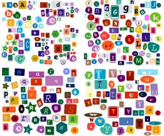 Free Vector Alphabet