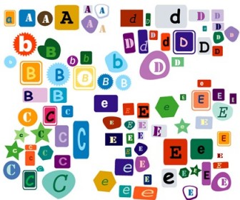 Free Vector Alphabet