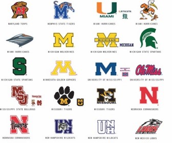 NBA & NCAA Vector Logo