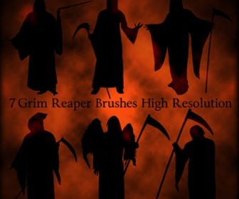 7 Grim Reaper Brushes High Resolution